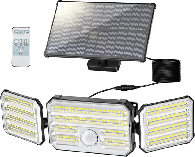 Imagen de Possily Luz Solar Exterior 2000mAh 600lm en OfertitasTOP