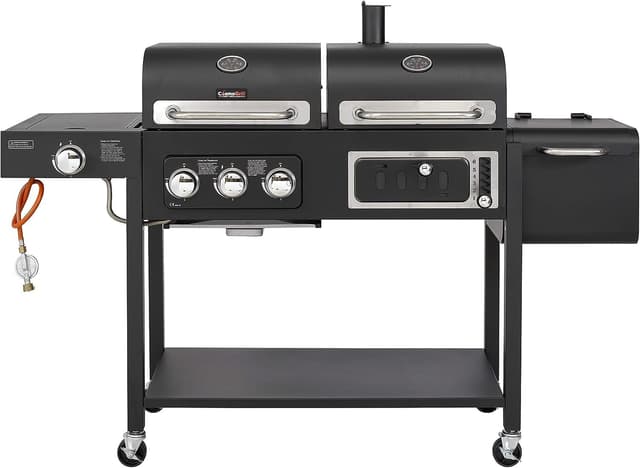 Detalle de CosmoGrill Hybrid 9.5 kW dual fuel BBQ