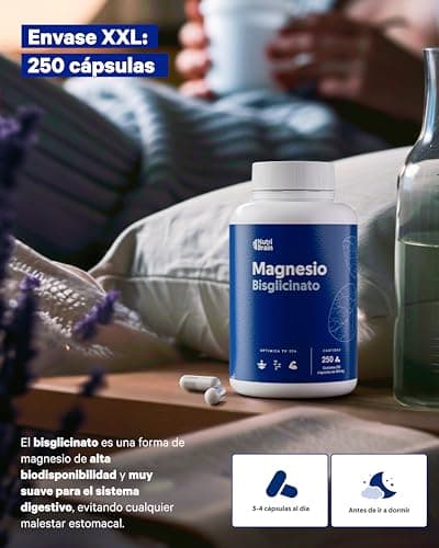 Thumbnail 2 de NUTRIBRAIN Magnesio Bisglicinato 250 cápsulas