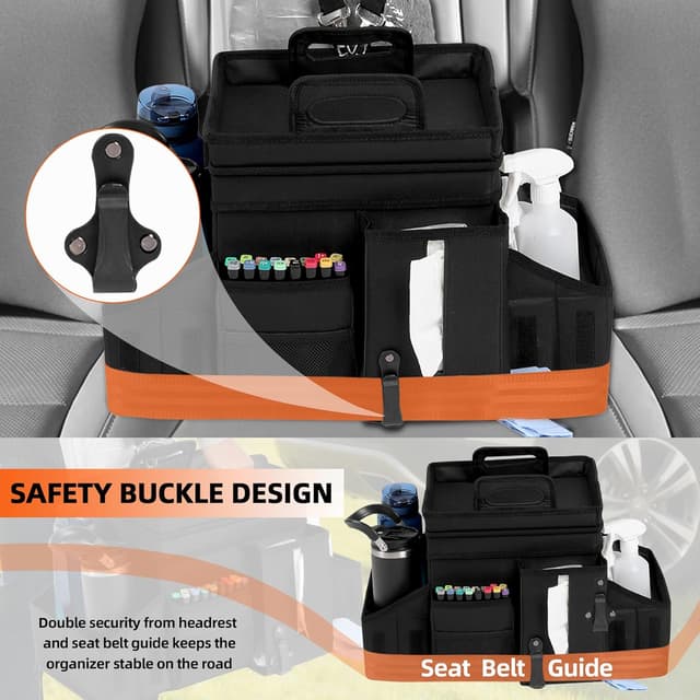 Thumbnail 5 de LUVHOMEE Organizzatore auto 55x29x32 cm