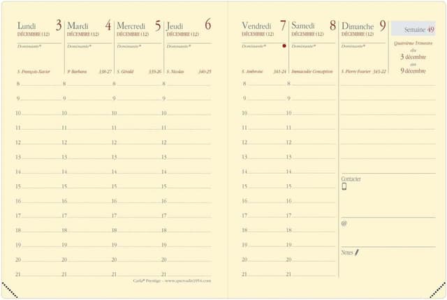 Detalle de Recharge Quo Vadis Recharge Agenda 2026 13 mois