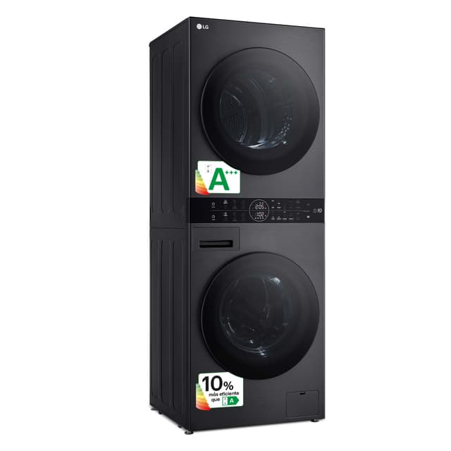 Detalle de LG WT1210BBF Torre lavado y secado 12 kg
