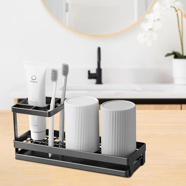 Thumbnail 6 de IWTTWY Toothbrush Holder with Dispenser for Bathroom 🪥