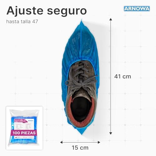 Detalle 2 de ARNOMED Calzas Desechables Impermeables