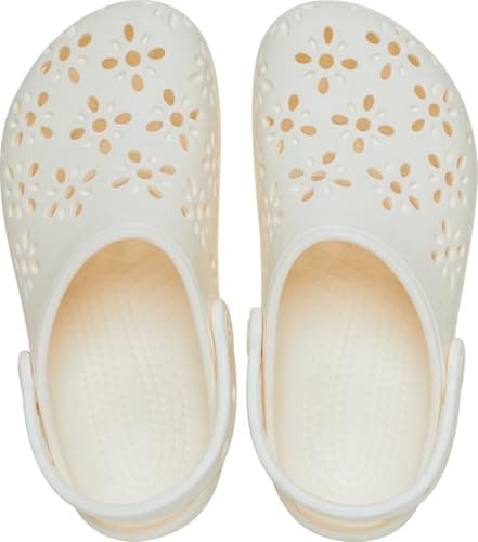 Detalle de Crocs Classic Floral Cut Out Clog 🩴 Niños 24/25 EU