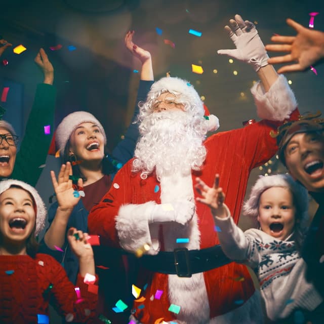 Thumbnail 6 de Tinsel Town 2pc Santa Hat and Beard set 🎅