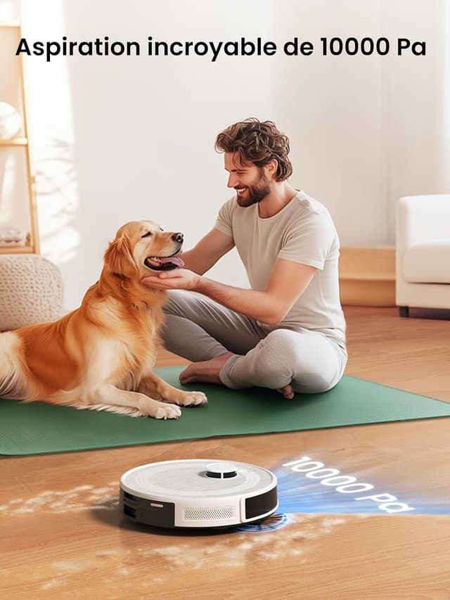 Thumbnail 3 de Lefant M2S Pro robot aspirateur 10 000 Pa