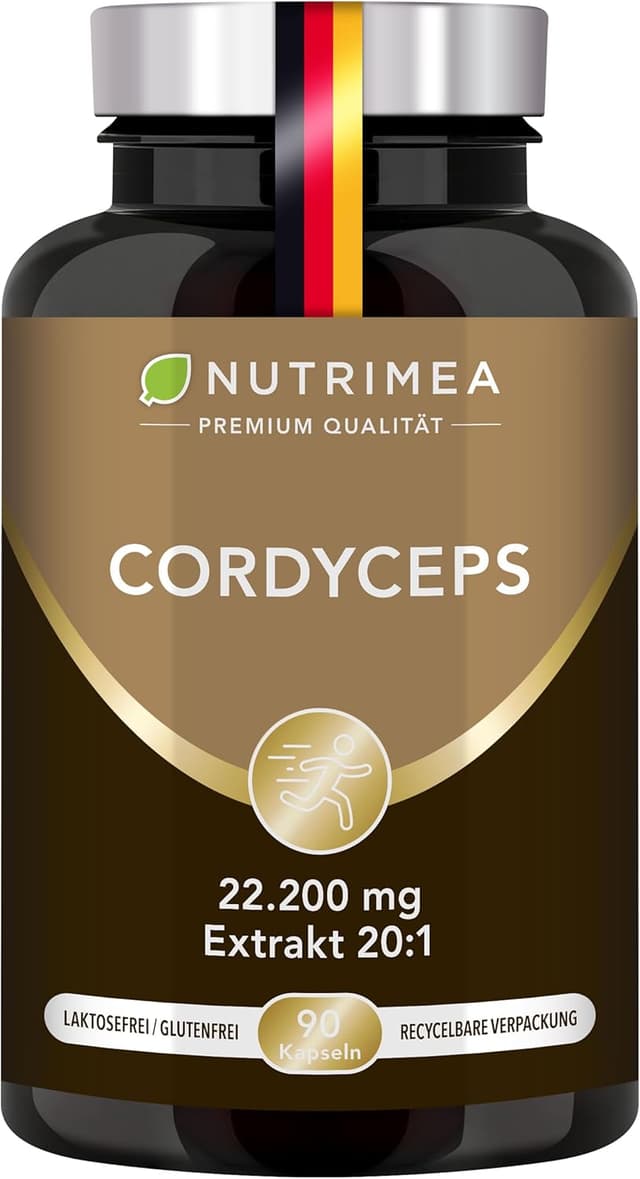 Imagen de Nutrimea CORDYCEPS 22.200 mg 90 vegane Kapseln en OfertitasTOP