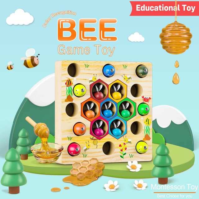 Detalle de COOLJOYA Magnetische Angelspiel 10 Teile