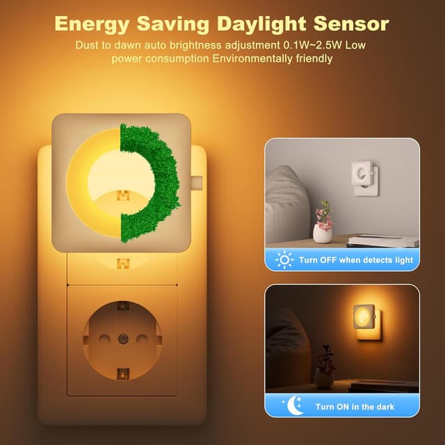 Detalle de Swoieltr Luce Notturna 2 pezzi