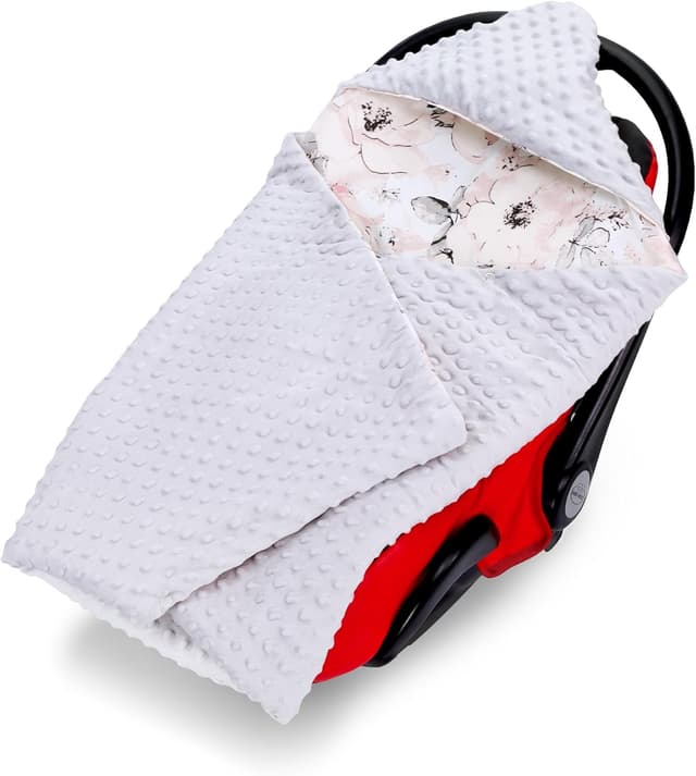 Detalle de Totsy Baby Couverture nid d’ange hiver 90 x 90 cm – chancelière enveloppante pour bébé, poussette ou cosi