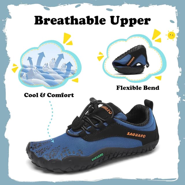 Detalle 2 de SAGUARO Scarpe barefoot bambini 24-36