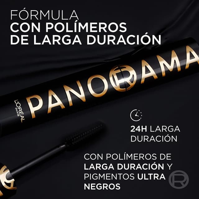 Thumbnail 2 de L'Oréal Paris Máscara de pestañas Panorama Negro
