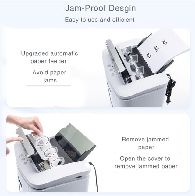 Detalle 2 de Fonirvanic Destructeur papier P4 150 feuilles