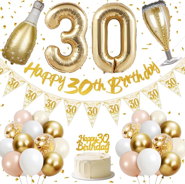 Detalle de 30th Birthday Decorations Kit