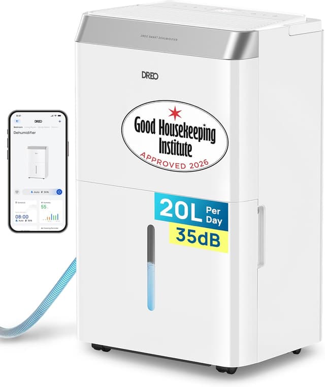 Detalle de Dreo 20L/day Smart Dehumidifier 20L
