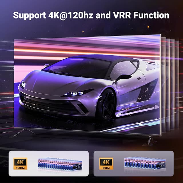 Thumbnail 2 de UGREEN HDMI 2.1 Switch 3‑in‑1 48Gbps