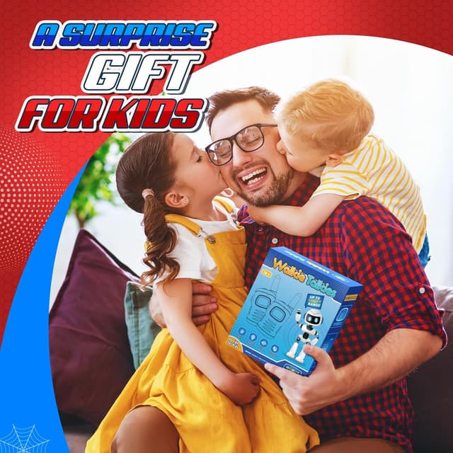 Thumbnail 6 de Toyokid Spider Walkie Talkie 2-pack for Kids