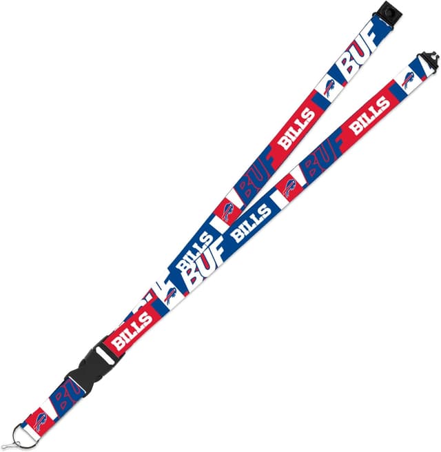 Detalle de Rico Industries NFL Football 19" x 1" Premium Unisex-Adult Safety Breakaway Lanyard - Flash