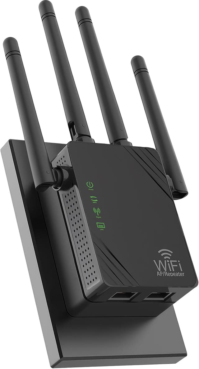 Detalle de Ripetitore WiFi 4 antenne 1200 Mbps