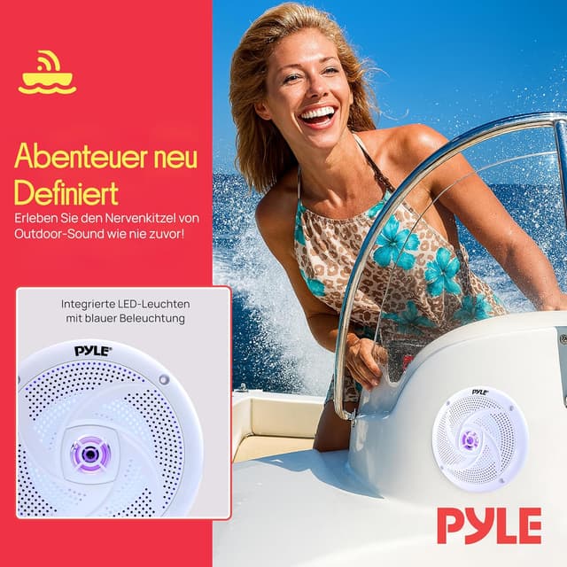 Detalle 2 de Pyle Outdoor Lautsprecher Box 100 Watt