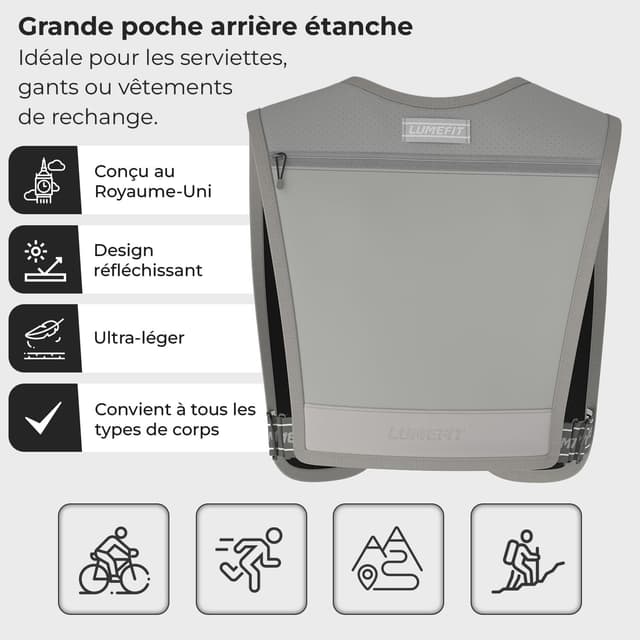 Thumbnail 2 de LUMEFIT Gilet Running 255 g