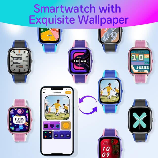 Thumbnail 1 de Smartwatch Bambini 1.75 pollici con attività
