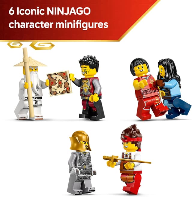 Detalle 2 de LEGO NINJAGO 71858 ninja house toy