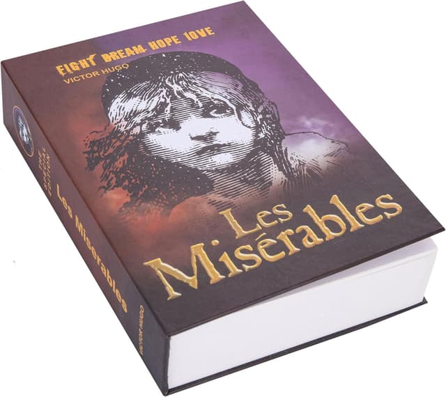 Detalle de Toys4Boys coffre-fort secret en forme de livre pour clés, argent et bijoux cachés