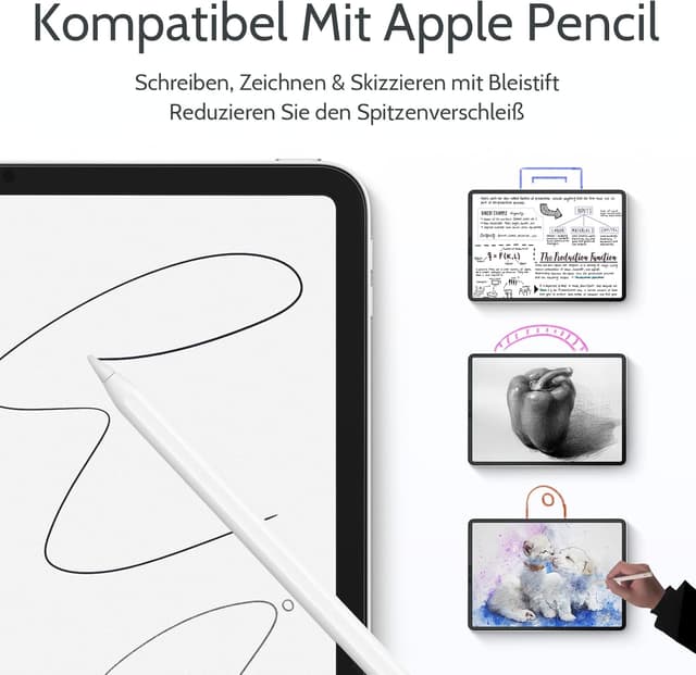 Thumbnail 5 de 2er Pack Filterschonende Papierfolie für iPad Air 5/4 & iPad Pro 11"