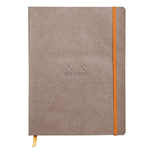 Thumbnail 3 de RHODIA 117504C - Cuaderno Ligné Taupe con Marque-Page 📒