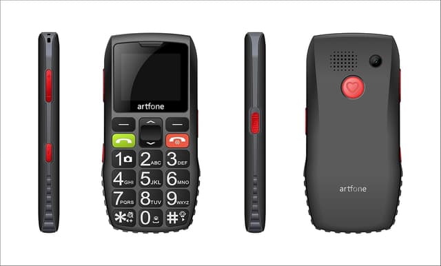 Thumbnail 6 de artfone C1 Seniorenhandy mit 1400 mAh Akku