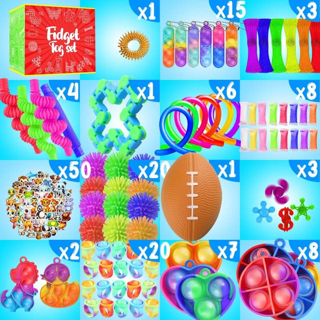 Detalle de Fidget Toys 126-Pack Sensory Toys for Kids