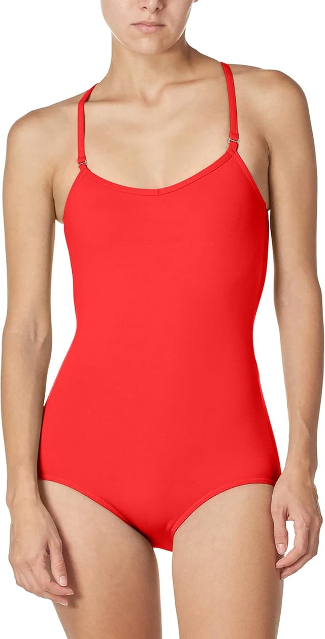 Detalle de Capezio Women’s Camisole Leotard with Adjustable Straps