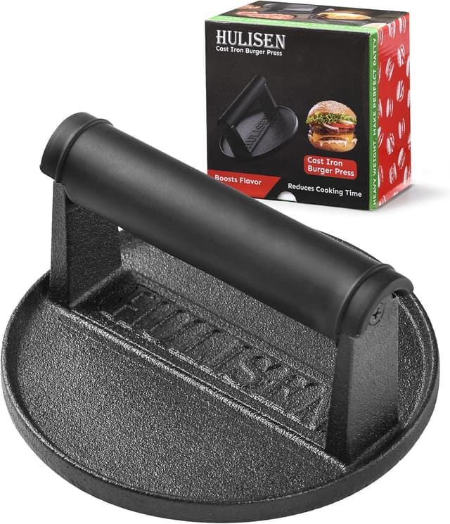 Imagen de HULISEN Cast Iron Burger Press en OfertitasTOP
