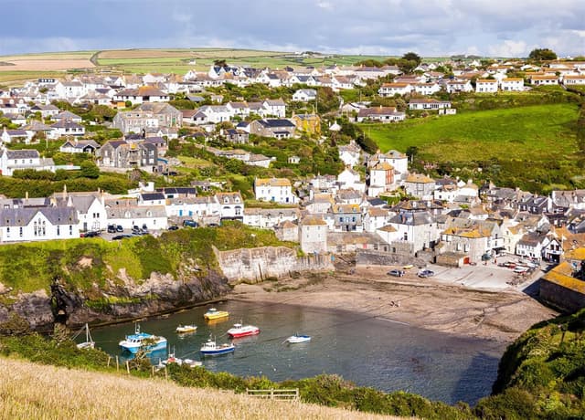 Detalle de Port Isaac 1000-piece jigsaw puzzle for adults (Cornish fishing village scene)