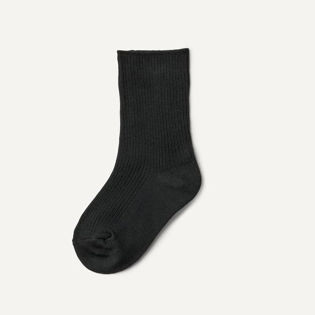 Detalle de Amazon Essentials Boy’s Ribbed Crew Socks (Everyday Casual/School Uniform) – 3 Pairs