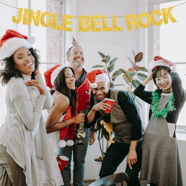 Thumbnail 4 de BEISHIDA 116 PCS Glitter Gold Letter Banner Kit ๐