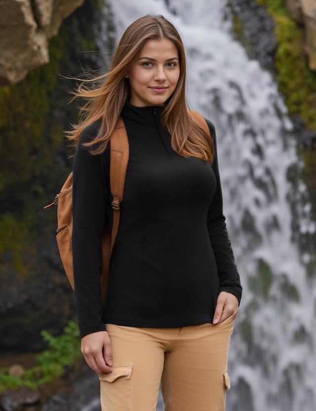 Detalle de Gyabnw Maglia termica running donna