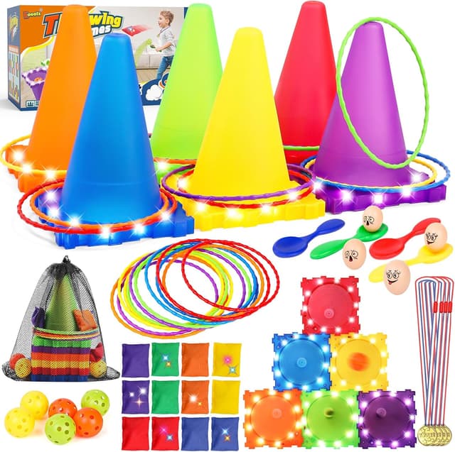 Detalle de 49PCS LED carnival games set for kids