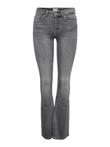 Thumbnail 1 de Only Onlblush Vida: Vaqueros Flare Mujer Gris