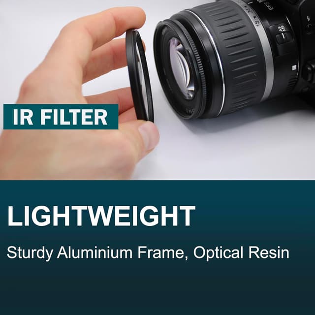 Thumbnail 6 de MaD Cameras 77mm R72 IR-Filter für DSLR