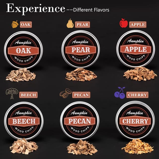 Detalle de Cocktail Smoker Kit with Torch 6 Flavors 🍸