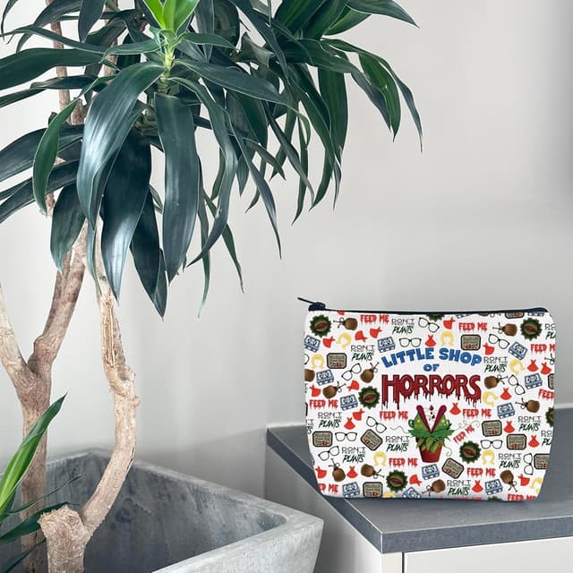 Detalle de Little Shop Horror Movie Makeup Bag 9.05in