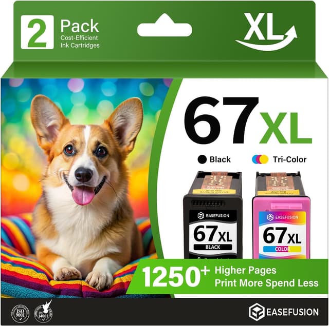 Detalle de EaseFusion 67XL Ink Cartridges 750/500