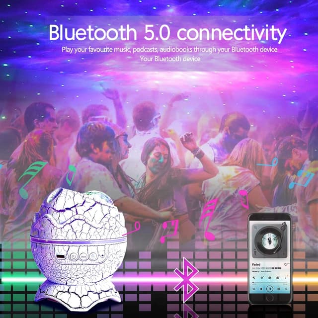 Thumbnail 2 de Dinosaur Egg Proiettore 14 colori 🌌