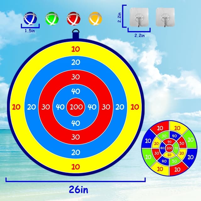 Thumbnail 1 de Jesitai 25.5 Inches diana de dardos para niños 65cm