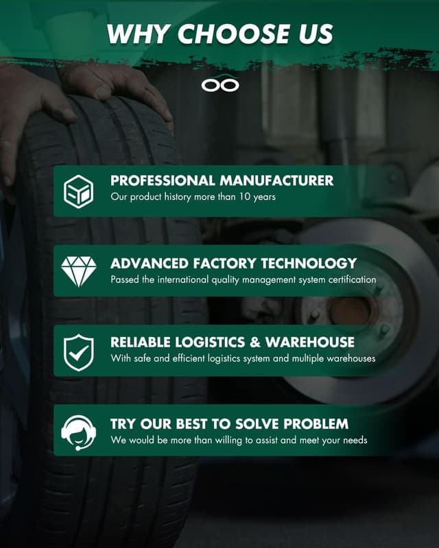 Detalle 2 de SCITOO D1414 D1602 Front & Rear Brake Pads Set for Ford F-150 (2012-2020)