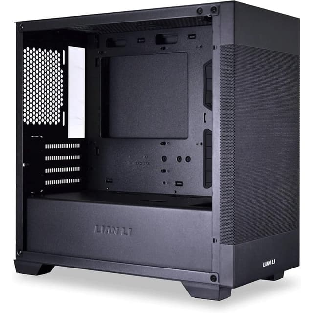 Detalle 2 de Lian‑Li Lancool 205M Mesh RGB Negra — caja ATX con USB 3.0