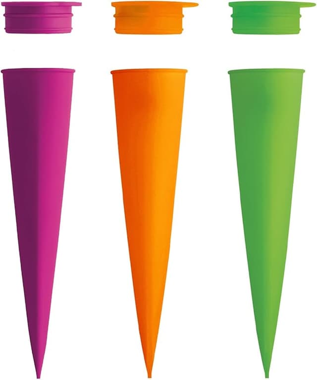 Imagen de Lékué Ice Pop moldes de helado de tubo, silicona, multicolor 🍧 en OfertitasTOP